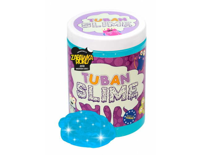 Super Slime Brokat neon niebieski 1 kgTubanTU3110